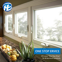 white Color aluminium shed window makers balcony courtyard patio patio horizontal awning curtain Aluminium glass Windows on China WDMA