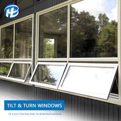 white Color aluminium shed window makers balcony courtyard patio patio horizontal awning curtain Aluminium glass Windows on China WDMA