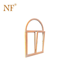 wood color veka aluminum casement window on China WDMA